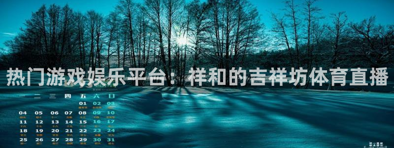 热门游戏娱乐平台：祥和的吉祥坊体育直播